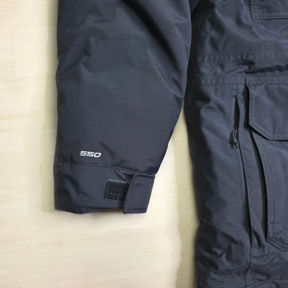 The North Face Mens McMurdo Parka III 550 Down Jacket Black NF0A33RF Large